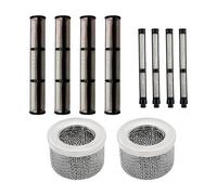 Juego de filtros de pulverización sin aire, filtro de entrada para 695 795 1095 1595 3900 5900 7900 piezas de repuesto bombas núcleos interiores tubo de succión