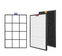 Juego De Filtros De Repuesto, Compatible Con Honeywell,PAC35-HPF35M1120 JAC35M2101W PAC35M1101W 35M2101S Purificador De Aire(3pcs)