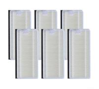 Juego de filtros de repuesto compatible con modelos de aspiradora Lefant M1 M2 Pro U180 T700, 6 piezas para una eliminación eficaz del polvo y frescura del aire