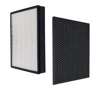 Juego de filtros de repuesto compatibles con purificador de aire Philips AC3256/10 AC3259/10 AC4550/10 de repuesto HEPA filtro FY3433/10 y FY3432/10 (1 filtro HEPA + 1 filtro de carbón activo)
