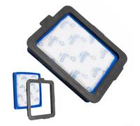 Juego de filtros de repuesto con soporte para aspiradora Philips-FC97 PowerPro Expert-CP0617/01 sin bolsa, filtro HEPA de repuesto para aspiradora Philips