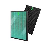 Juego de filtros de repuesto for purificador de aire, compatible con Sharp, FU-G50 FU-H50 FU-J50 FU-GM50 Filtro HEPA de carbón activado True H13, multicapa, eliminador de olores