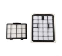 Juego de filtros de repuesto para aspiradora Eureka NEN180 sin bolsa, recipiente lavable y filtro de escape de tela no tejida y plástico, 2 piezas de accesorios para un rendimiento óptimo de limpieza