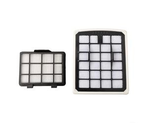 Juego de filtros de repuesto para aspiradora Eureka NEN180 sin bolsa, recipiente lavable y filtro de escape de tela no tejida y plástico, 2 piezas de accesorios para un rendimiento óptimo de limpieza