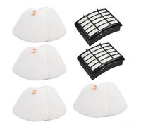 Juego de filtros de repuesto para aspiradora Shark Navigator Lift-Away XL Upright CU512 CU530 CU500 CU510 CU520 Series - 2 para filtros HEPA, 4 de espuma, 4 filtros de fieltro