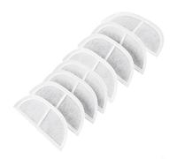 Juego de filtros de repuesto para fuente de agua de mascotas con carbón activado y algodón PP para una mejor limpieza y frescura del agua (8 piezas)