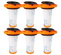 Juego de filtros de repuesto para-Rowenta para X-Force para Flex 9.60 Partes de repuesto, filtros lavables aptos para modelos Allergy RH2038WO, RH2037WO, RH2039WO (paquete de 6)