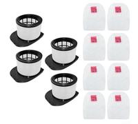 Juego de filtros de repuesto para Shark Stratos IZ400 IZ420 Series, con filtros de espuma y fieltro, accesorios de piezas de aspiradora HEPA lavables, para limpiadores inalámbricos DuoClean, 6 o 12