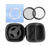 Juego de filtros de teléfono magnético CPL | Aluminum Alloy, 2.3in X 2.3in X 0.8in | Polarizing Lens For Smartphone Camera, Anti-Glare | 8-Point Filter For Photography