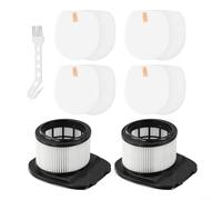 Juego de filtros de varias piezas para aspiradora inalámbrica Shark IC300 IZ251UK IZ201UK IZ202SM Stratos con cepillo de limpieza diseñado para captura de polvo y filtración de aire