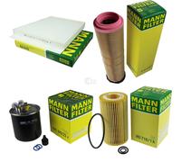 Juego de filtros del paquete inspección MANN-FILTER para Mercedes-Benz Clase E