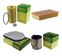 Juego de filtros del paquete inspección MANN-FILTER para Mercedes-Benz Clase E