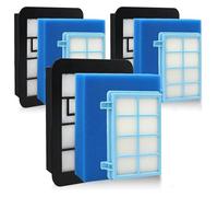 Juego De Filtros FC8010/02, Compatible Con Philips PowerPro Compact Y Active FC9550 FC9571 FC9588 FC9328 FC9330 FC9349 FC9350, Repuesto De Aspiradora.
