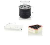 Juego de filtros FIAT DUCATO, DUCATO Furgon (250_) MANN FILTER