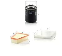 Juego de filtros FORD GALAXY II, MONDEO IV, MONDEO MK4, S-MAX I MANN FILTER