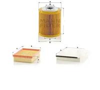 Filtro de aire MANN-FILTER C 24 041