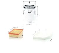 Juego de filtros FORD TRANSIT, TRANSIT V363 MANN FILTER