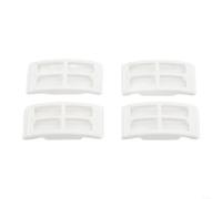Juego de filtros HEPA, 4 unidades de repuesto para ECOVACS para DEEBOT X8 Pro para OMNI, X9 PRO, T80 para OMNI, atrapamiento de polvo de alta olor blanco