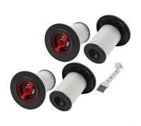 Juego de filtros HEPA, compatible con Bosch For Unlimited para modelos Gen2 Series BBS8 BCS8 BKS8, filtro de repuesto para aspiradora, con cepillo de limpieza (paquete de 4)