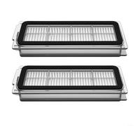 Juego de filtros HEPA de repuesto compatible con Cecotec para aspiradora robot Conga X70, marco ABS y paño HEPA para filtración duradera, paquete de 2 o 4 piezas (paquete de 2)