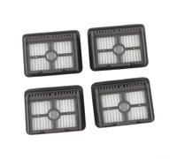 Juego de filtros HEPA para aspiradora Mova M50 Ultra, para ABS premium y tela para medios, captura efectiva de partículas finas para entornos interiores (paquete de 4)