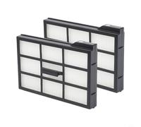 Juego de filtros HEPA premium para Omni E25 E28 E35 - Captura el 99.5% de polvo, suciedad, caspa de mascotas, partículas finas, piezas de repuesto fáciles de instalar, 2 unidades (2 unidades)