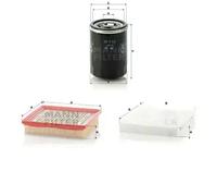 Juego de filtros HONDA CIVIC VI, CIVIC VI sedan (EJ, EK, SO), CR-V III MANN