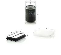 MANN-FILTER C 27 002 Filtro de aire - para Automóviles + Vehículos de transporte