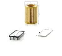 MANN-FILTER C 2519 Filtro de aire - para Automóviles + Vehículos de transporte