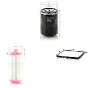 Filtro de aire Cartucho filtrante C 11 007 MANN-FILTER para HYUNDAI i10 II