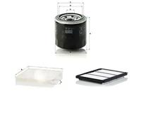 Juego de filtros HYUNDAI i10 III MANN FILTER