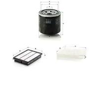 Juego de filtros HYUNDAI, KIA SPORTAGE IV, TUCSON Furgon/SUV (TLE), TUCSON III