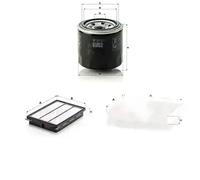 MANN-FILTER Filtro de aire C 28 035 – Cartucho filtrante para HYUNDAI KIA