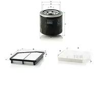 Juego de filtros HYUNDAI MATRIX MANN FILTER