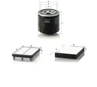 MANN-FILTER C 2632/1 Filtro de aire - para Automóviles + Vehículos de transporte