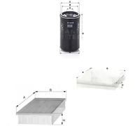 Juego de filtros ISUZU D-MAX, D-MAX I MANN FILTER