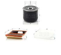 Juego de filtros IVECO, YAMAHA DAILY VI, RD MANN FILTER