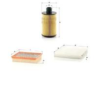 Juego de filtros JEEP GRAND CHEROKEE, GRAND CHEROKEE IV MANN FILTER