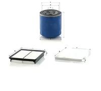 Juego de filtros KIA SORENTO II MANN FILTER