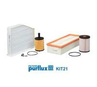Juego de filtros KIT21 PURFLUX para VW SKODA AUDI