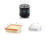 Juego de filtros LAND ROVER DISCOVERY III MANN FILTER