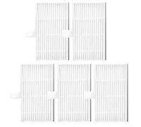 Juego de filtros lavables para aspiradoras GRUNDIG VCR 2330 de repuesto con 5 piezas de captura de polvo fino, fácil de limpiar, material resistente, reemplazo rápido para hogares de mascotas familias