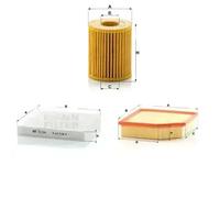 Filtro, aire habitáculo MANN-FILTER CU 2345