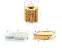 Juego de filtros LEXUS GS IV, IS III, RC MANN FILTER