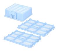 Juego de filtros McFilter compatible con Siemens VSZ Serie 3 Z 3.0 VSZ31455, VS06G2410, VSZ3XTRM11 | 1 filtro HEPA + 2 filtros de protección del motor, alternativa a VZ01MSF 00578863 + 00576833 VZ156HFB