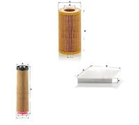 MANN-FILTER Filtro de aire C 12 178/1 – Cartucho filtrante para Mercedes-Benz