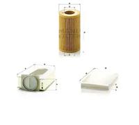 Juego de filtros MERCEDES-BENZ GLE (W166), KLASA M (W166) MANN FILTER