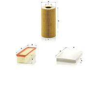 Juego de filtros MERCEDES-BENZ KLASA C (W205), KLASA C T-Model (S205) MANN