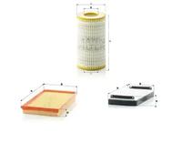 Filtro de aire Cartucho filtrante C 34 104 MANN-FILTER para MERCEDES-BENZ CLK