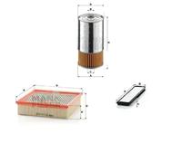 Juego de filtros MERCEDES-BENZ KLASA E (W124), KLASA E T-Model (S124) MANN